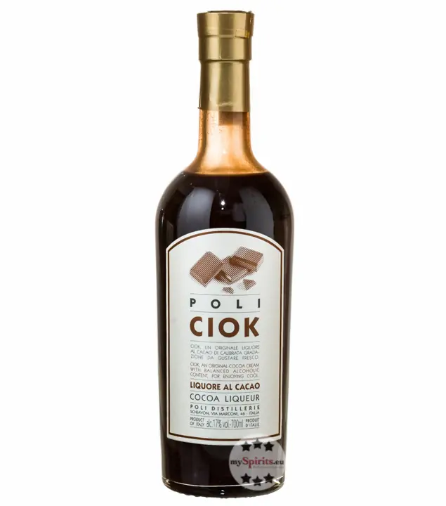 Poli Kreme 17 Ciok Liquore al Cacao – Kakaolikör / 17 % Vol. / 0,7 Liter-Flasche