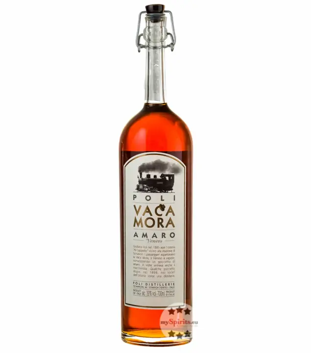 Poli Vaca Mora Amaro Veneto – Bitterlikör / 32 % Vol. / 0,7 Liter-Flasche