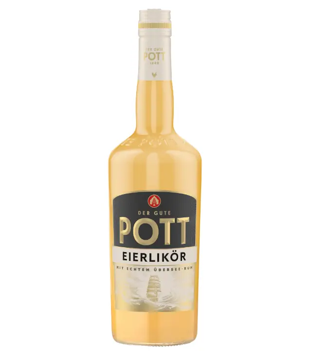 Pott Eierlikör / 16 % vol / 0,7 Liter-Flasche