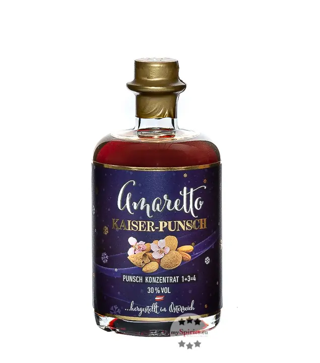 Prinz: Amaretto-Punsch / 30 % Vol. / 0,5 Liter-Flasche