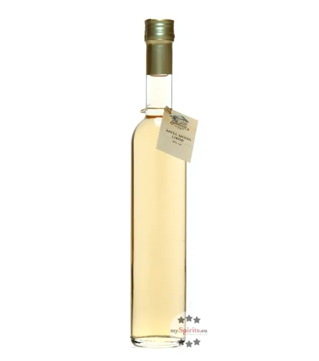 Prinz: Apfel-Mohn-Likör / 16% Vol. / 0,5 Liter - Flasche 