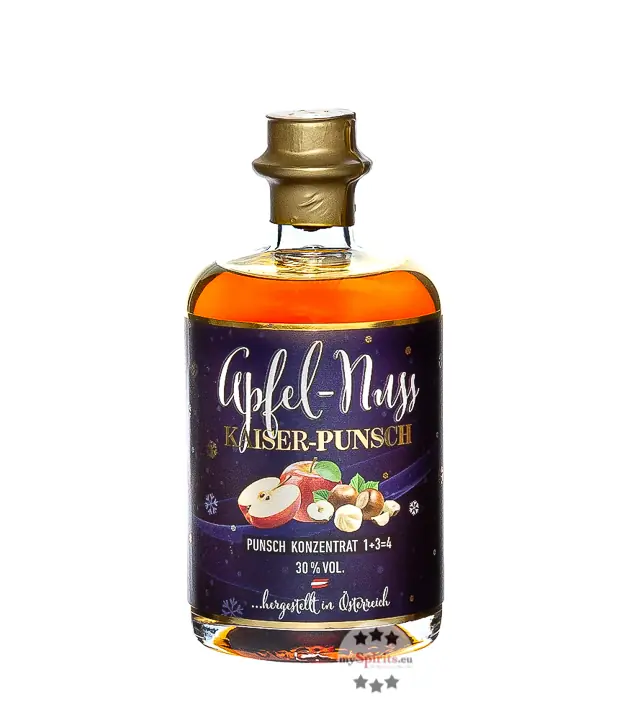 Prinz Apfel-Nuss Kaiser-Punsch / 30 % Vol. / 0,5 Liter-Flasche