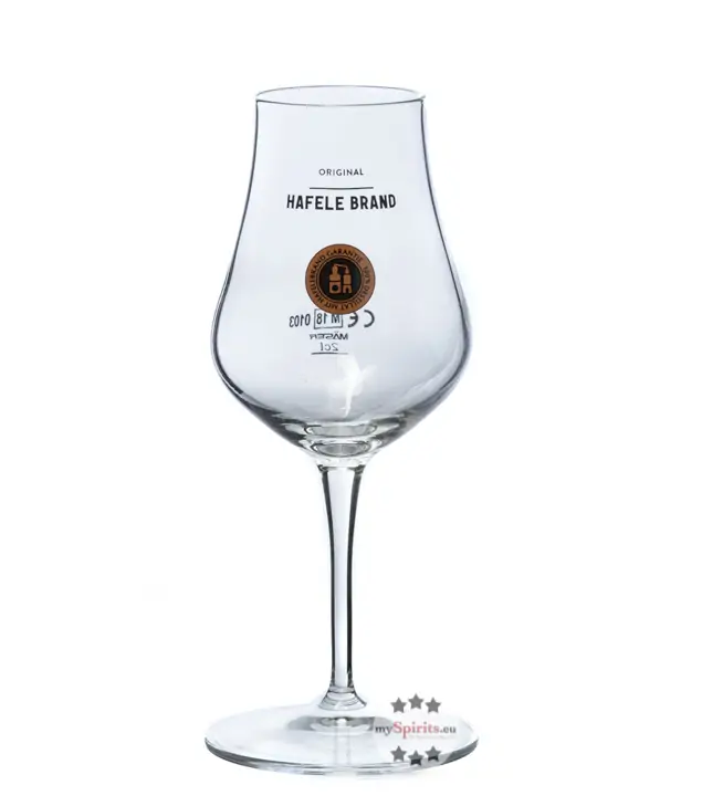 Prinz: Hafele Glas mit Stiel und 2cl Eichstrich