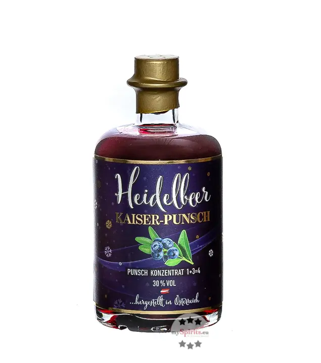 Prinz Heidelbeer-Punsch / 30 % Vol. / 0,5 Liter-Flasche