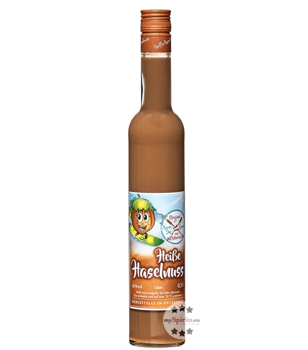 Prinz Heiße Haselnuss Likör / 16 % Vol. / 0,5 Liter-Flasche