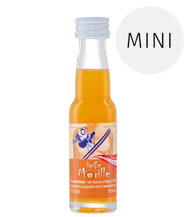 Prinz Heiße Marille Miniatur / 16 % Vol. / 0,02 Liter-Flasche