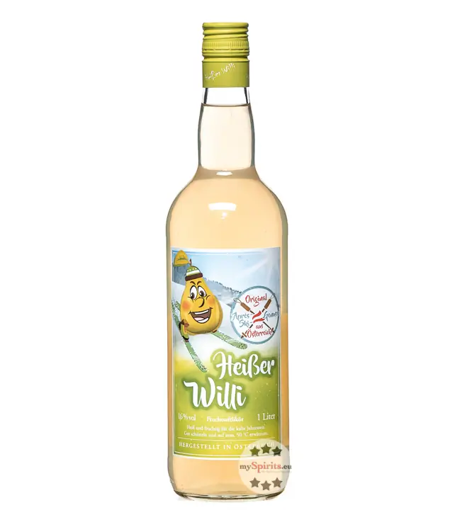 Prinz Heißer Willi Likör / 16 % Vol. / 1,0 Liter-Flasche