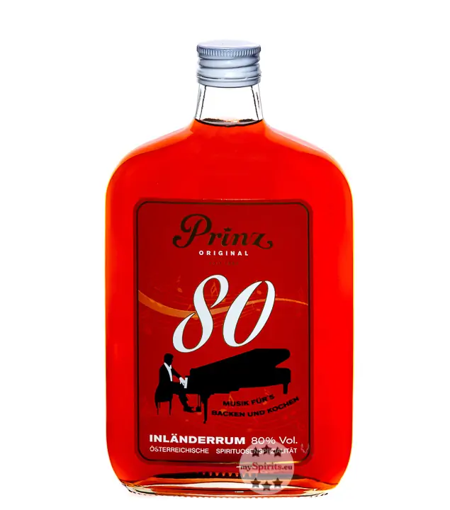 Prinz Inländer-Rum / 80 % Vol. / 0,5 Liter-Flasche