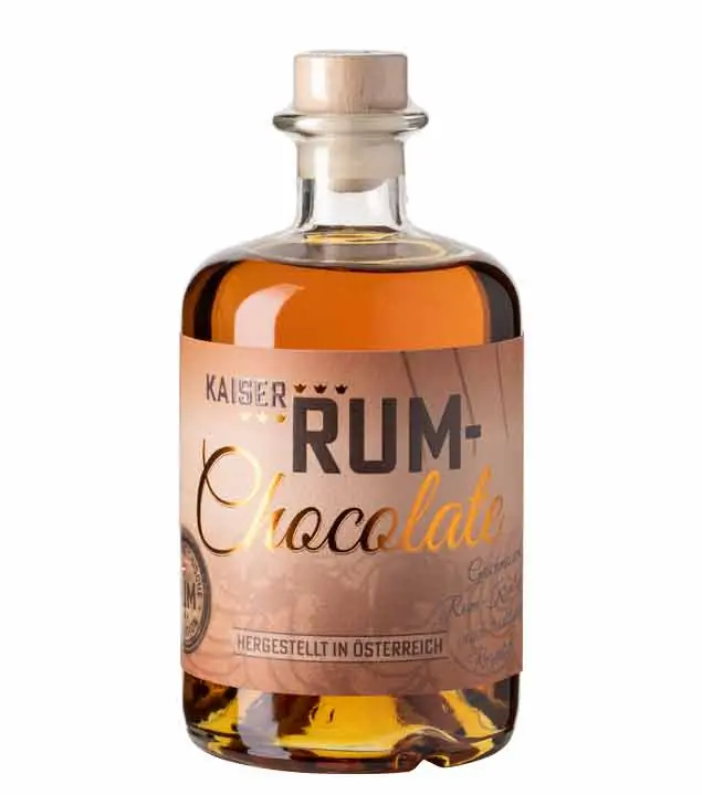Prinz: Rum-Chocolate Likör mit Inländerrum / 40 % Vol. / 0,5 Liter-Flasche