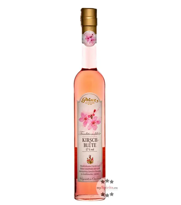 Prinz: Kirschblüten Likör / 17 % Vol. / 0,5 Liter-Flasche