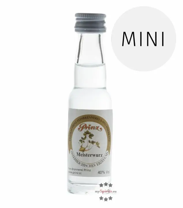 Prinz: Meisterwurz / 40% Vol. / 0,02 Liter - Flasche