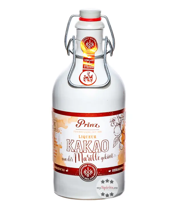 Prinz Nobilady Liqueur Kakao-Marille / 17,7 % Vol. / 0,5 Liter-Flasche