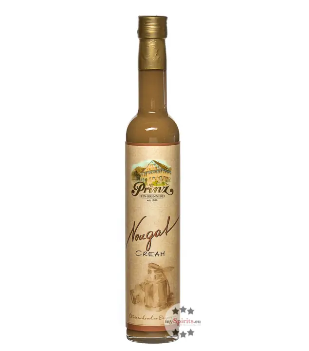Prinz Nougat-Cream Likör / 15 % Vol. / 0,5 Liter-Flasche