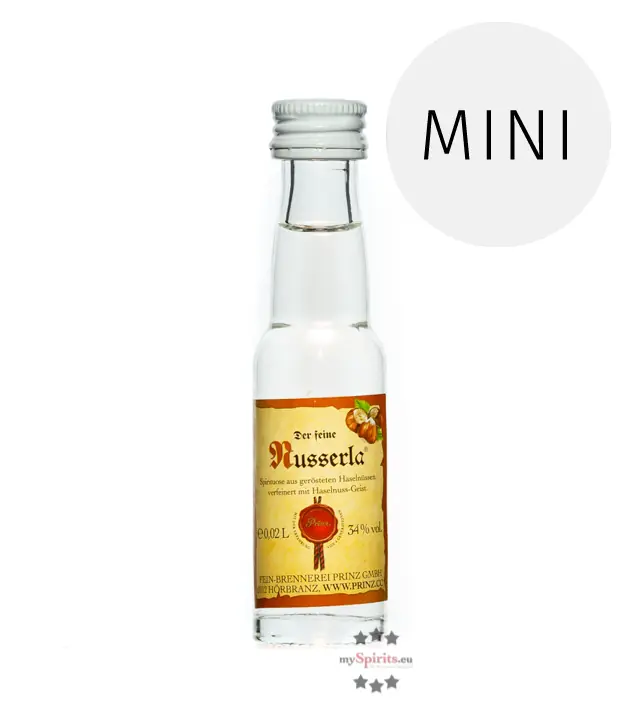 Prinz: Nusserla / 34% Vol. / 0,02 Liter - Flasche