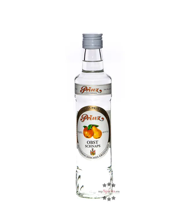 Prinz: Obstschnaps / 40% Vol. / 0,35 Liter - Flasche