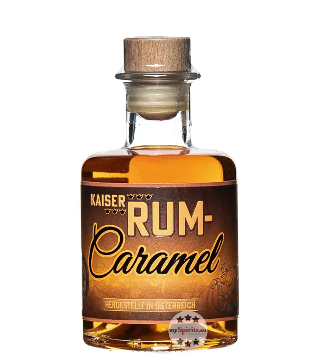Prinz: Kaiser Rum-Caramel Likör mit Inländerrum / 40 % vol / 0,2 Liter-Flasche