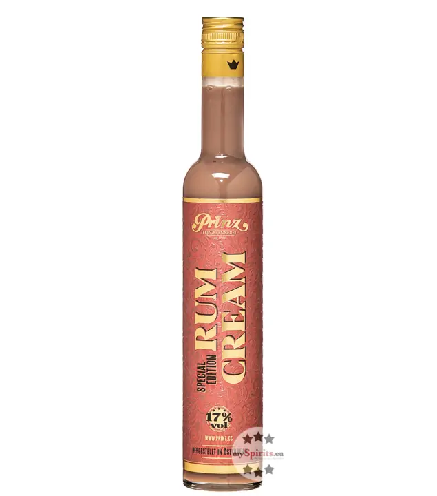 Prinz Rum Cream Likör / 17 % vol. / 0,5 Liter-Flasche
