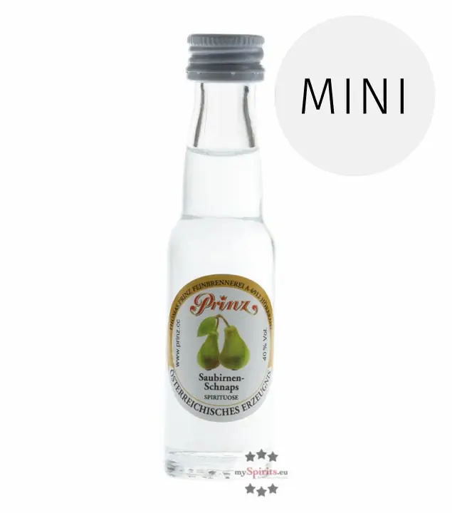 Prinz: Subirer-Schnaps / 40% Vol. / 0,02 Liter - Flasche