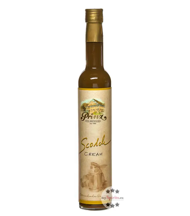 Prinz Scotch-Cream Schokoladenlikör mit Whisky / 16 % Vol. / 0,5 Liter-Flasche