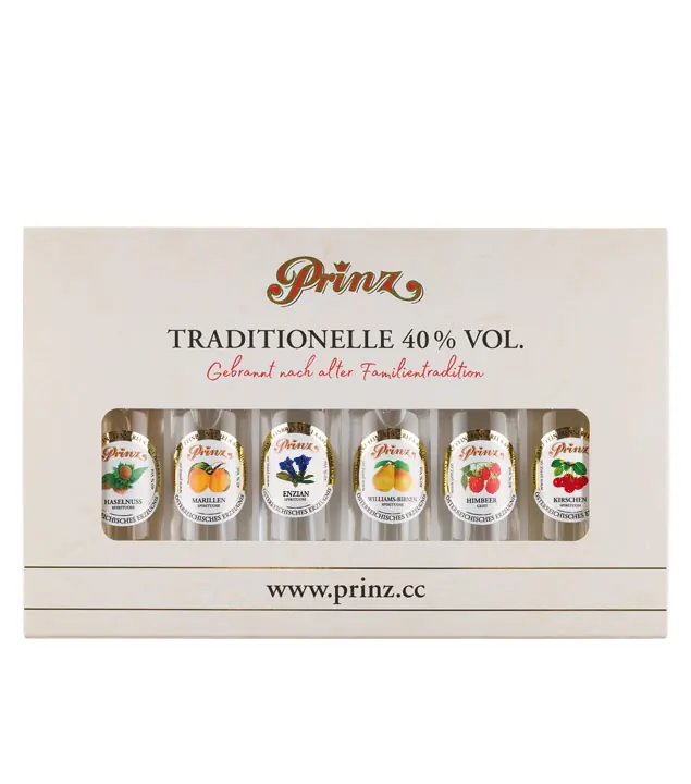 Prinz: Geschenk-Set Die kleinen Traditionellen / 40 % Vol. / 6 x 0,04 Liter-Flaschen