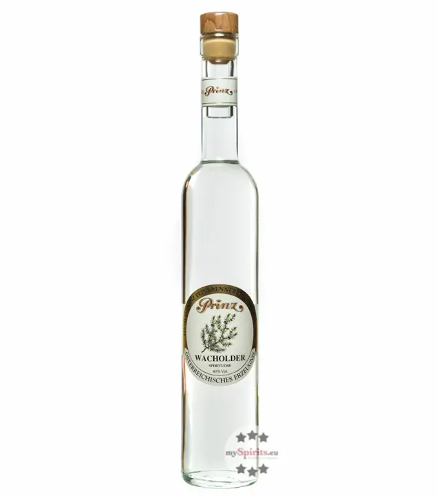 Prinz Wacholder Schnaps / 40 % Vol. / 0,5 Liter-Flasche