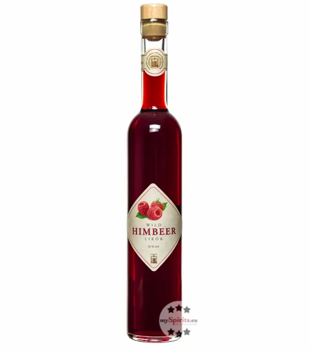 Prinz: Wild-Himbeer Likör / 16 % Vol. / 0,5 Liter-Flasche