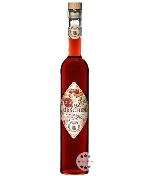 Prinz: Wildkirschen-Likör Winter-Edition / 16% Vol. / 0,5 Liter-Flasche