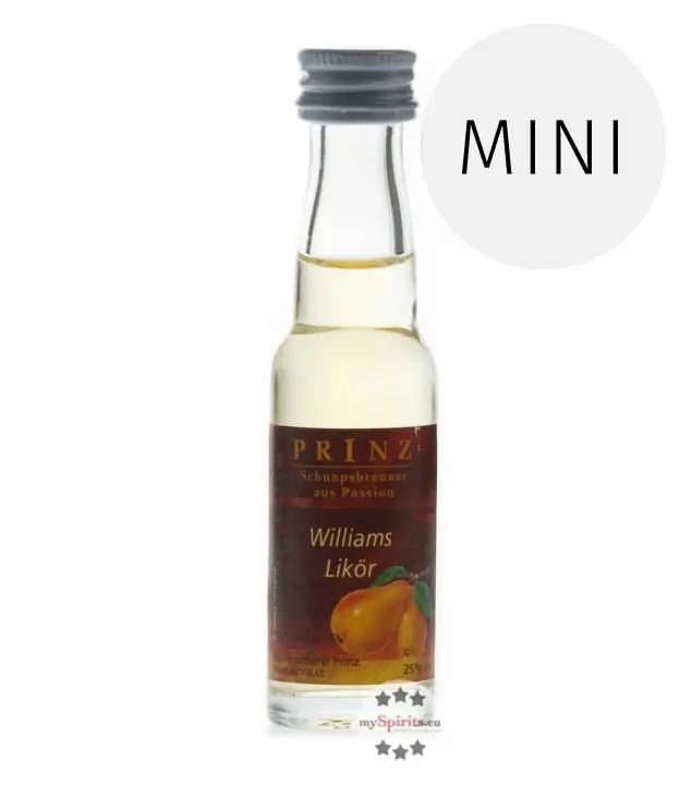Prinz: Williams-Likör / 25% Vol. / 0,5 Liter - Flasche
