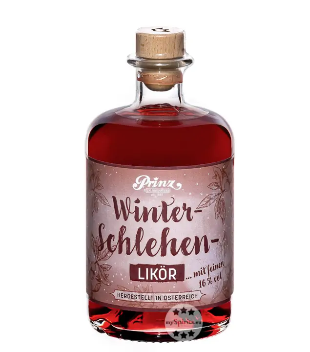 Prinz Winterschlehen-Likör / 16 % Vol. / 0,5 Liter-Flasche