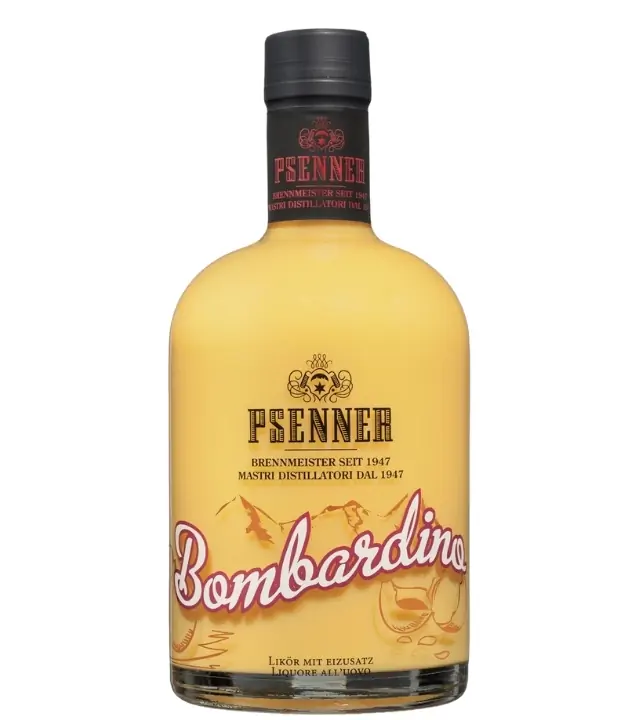 Psenner Bombardino Eierlikör mit Rum / 18 % vol / 0,7 Liter-Flasche