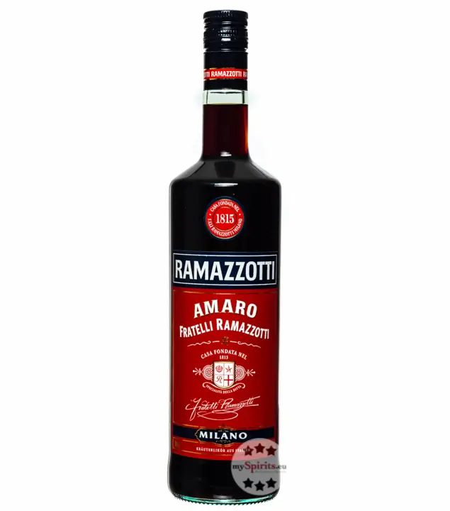 Ramazzotti Amaro Kräuterlikör / 30 % Vol. / 1,0 Liter-Flasche