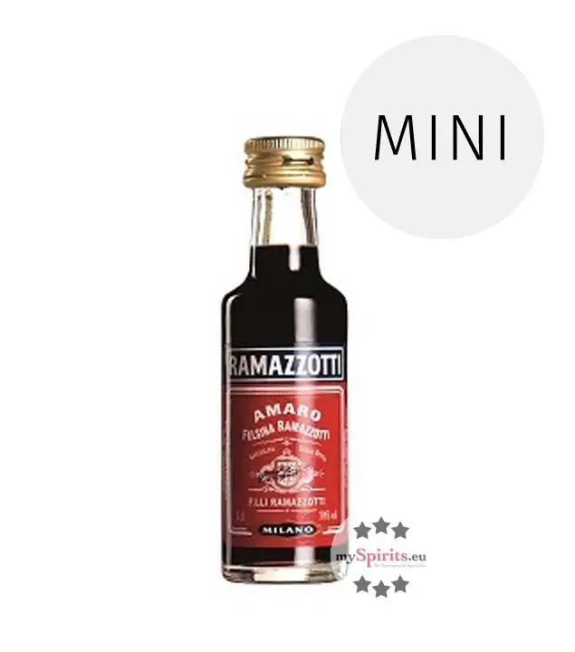 Ramazzotti: Amaro / 30% Vol. / 0,03 Liter-Flasche
