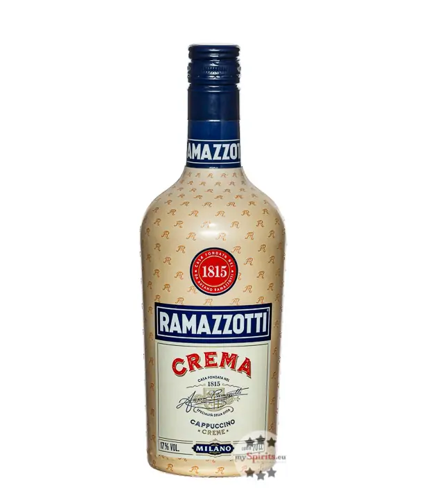 Ramazzotti Crema Cappuccino Creme Likör / 17 % Vol. / 0,7 Liter-Flasche