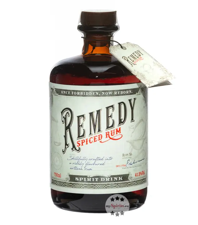Remedy Spiced (Rum Basis) Spirit Drink / 41,5 % Vol. / 0,7 Liter-Flasche