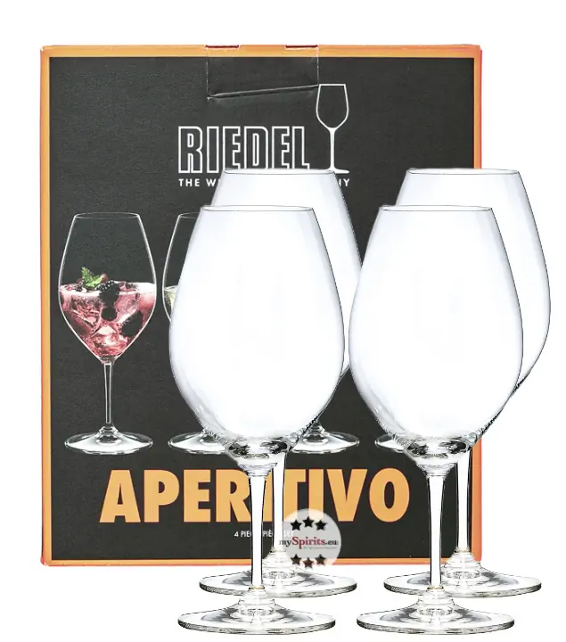 Riedel Aperitivo 4er Set Aperitif-Gläser mit Stiel / 995 ml / H: ca. 26,1 cm