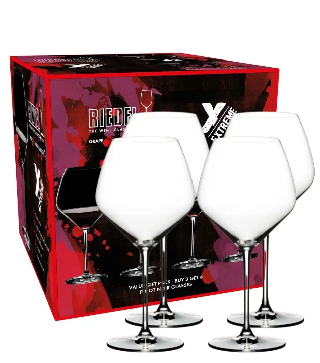 Riedel: Extreme Pinot Noir Glas 4er Set / 770 ml / H: 24,3 cm