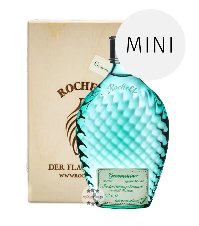 Rochelt: Gravensteiner Apfel Edelbrand Flachmann / 50 % Vol. / 0,1 Liter-Flasche 4