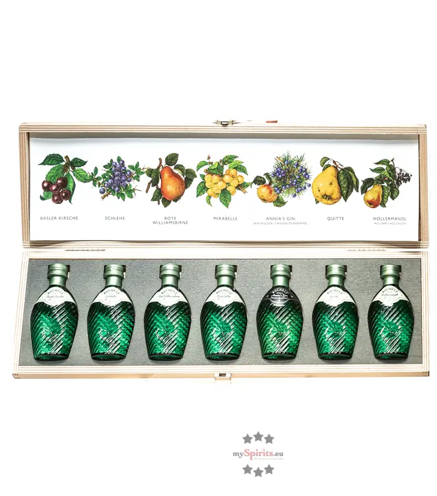Rochelt Miniaturenset Annia / 50 % vol / 7 x 0,04 Liter-Flasche inkl. 5,00 € Pfand