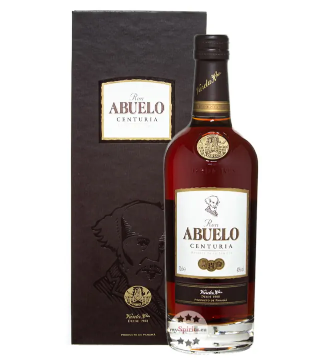 Ron Abuelo Centuria Reserva de la Familia / 40 % Vol. / 0,7 Liter-Flasche in Geschenkschatulle