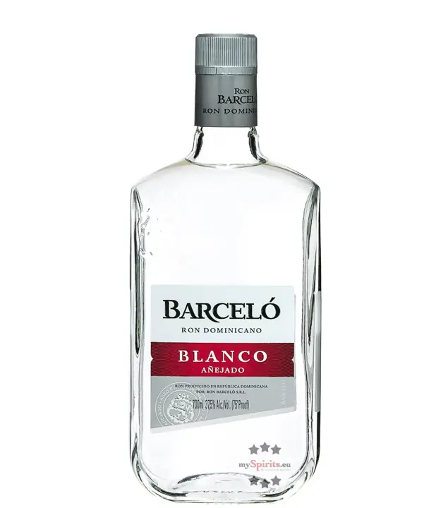 Ron Barceló Blanco Añejado Rum / 37,5 % Vol. / 0,7 Liter-Flasche