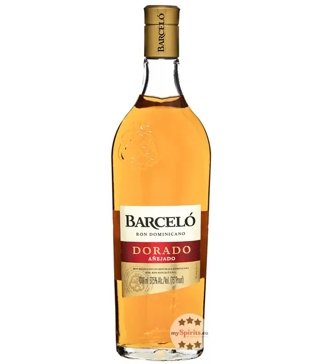 Ron Barceló Dorado Añejado Rum / 37,5 % Vol. / 1,0 Liter-Flasche