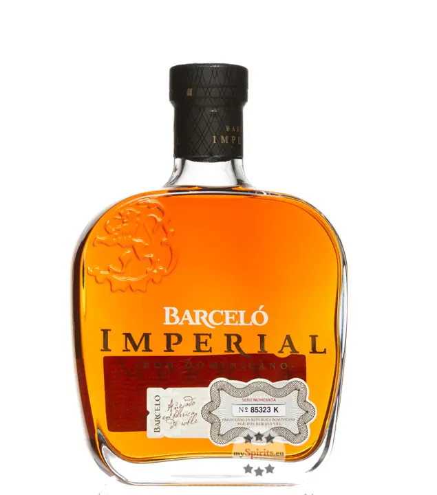 Ron Barceló Imperial Rum / 38 % Vol. / 0,7 Liter-Flasche in Geschenkkarton