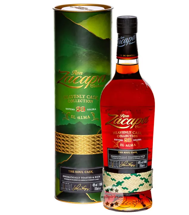 Ron Zacapa El Alma Rum Heavenly Cask Collection The Soul Cask / 40 % Vol. / 0,7 Liter-Flasche in Geschenkdose