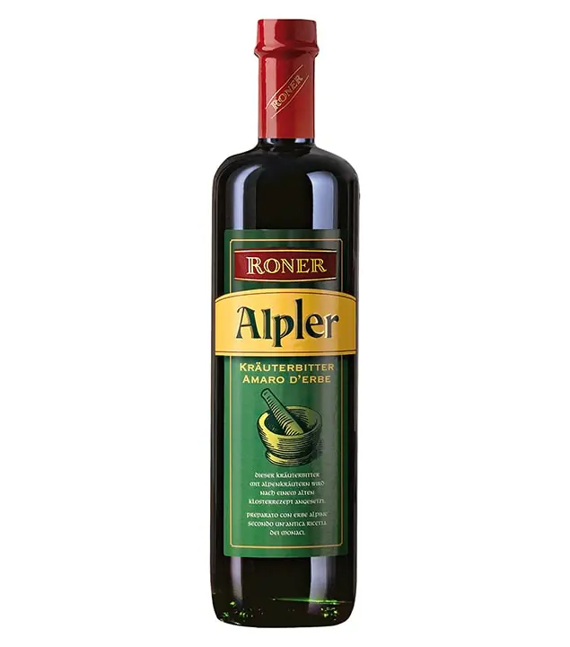 Roner Alpler Kräuterbitter / 40 % vol / 0,7 Liter-Flasche