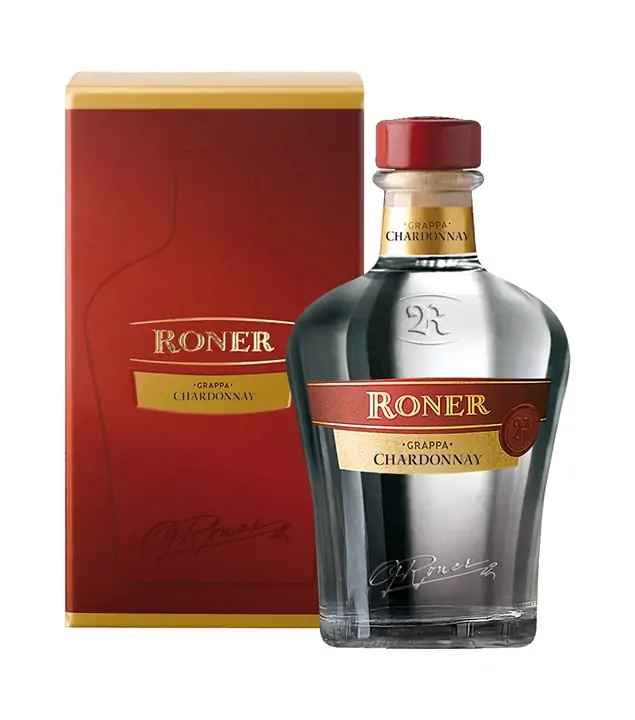 Roner Grappa Chardonnay / 40 % vol / 0,7 Liter-Flasche