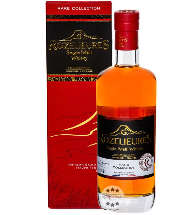 G. Rozelieures Single Malt Whisky Rare Collection / 40 % Vol. / 0,7 Liter-Flasche in Geschenkkarton