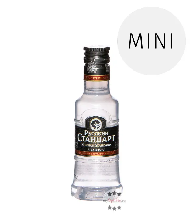 Russian Standard Vodka Original Mini / 40 % Vol. / 0,05 Liter-PET-Flasche 