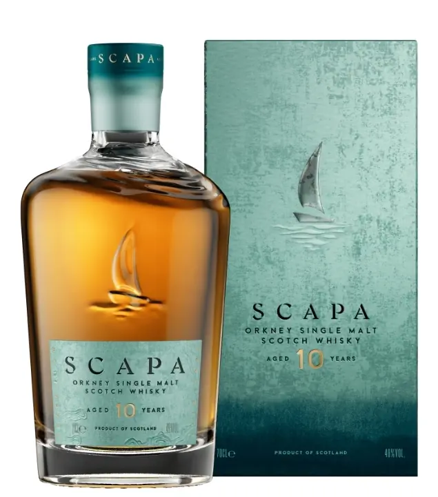 Scapa: 10 Jahre Orkney Single Malt Scotch Whisky / 48 % vol / 0,7 Liter-Flasche