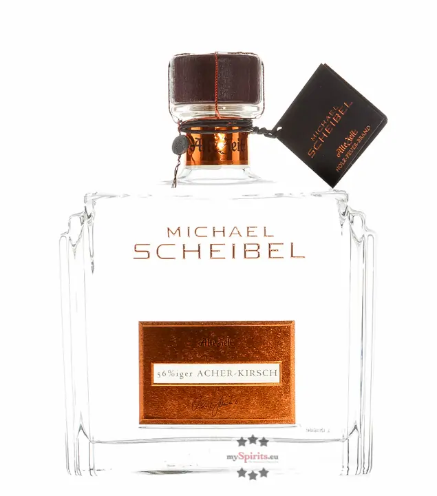 Scheibel 56 %iger Acher Kirsch Alte Zeit – Kirschwasser, über Holzfeuer gebrannt / 56 % vol. / 0,7 Liter-Flasche