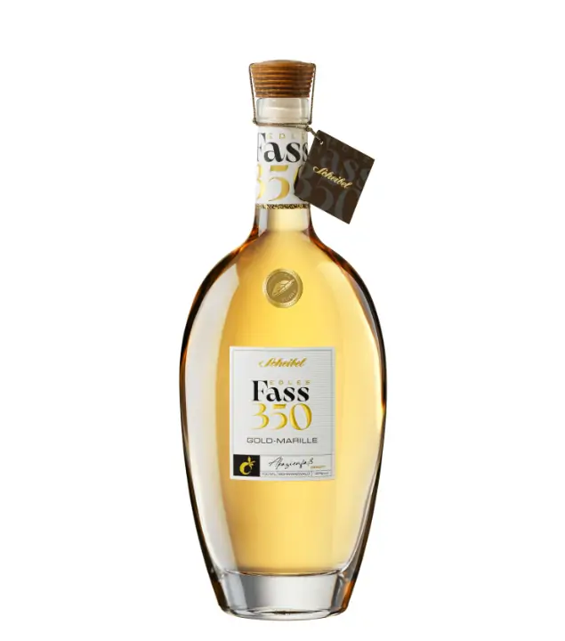 Scheibel Edles Fass Gold-Marille – Marillen-Brand aus dem Barrique / 41 % vol. / 0,7 Liter-Flasche
